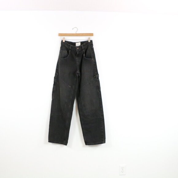 *BDG Belly Baggy Black Carpenter Jean - Picture 2 of 10